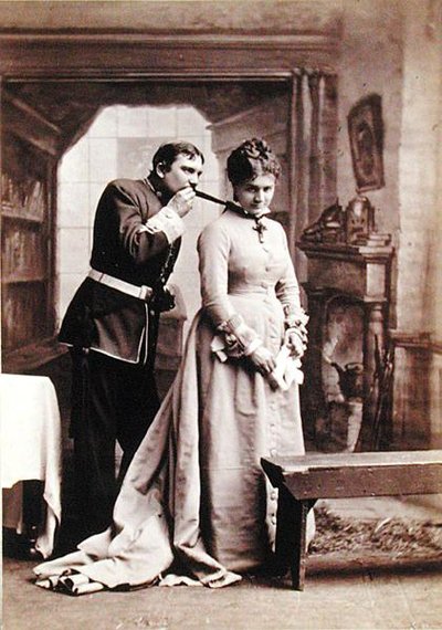 H.J. Montague and Ada Dyas in a scene from 