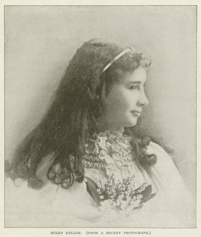 Helen Keller by American Photographer