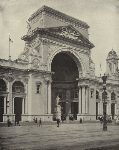 Hemicycle of the Electricity Building by American Photographer