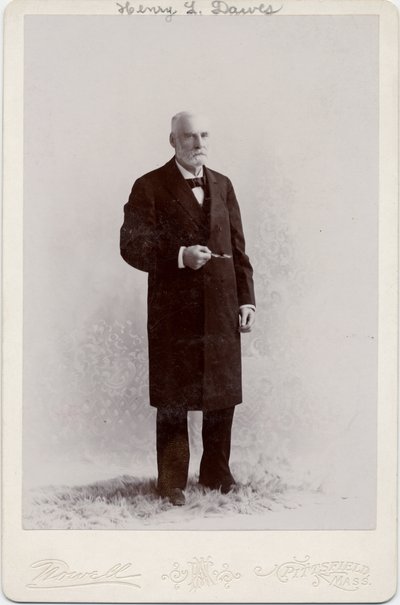 Henry Laurens Dawes (1816-1903), US Senator by American Photographer