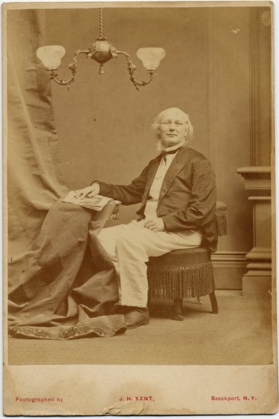 Horace Greeley (1811-72), US politician and newspaper editor by American Photographer