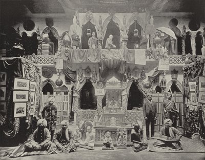 Interior of the East Indian Building by American Photographer