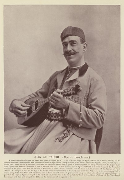 Jean Ali Yacob, Algerian Frenchman by American Photographer