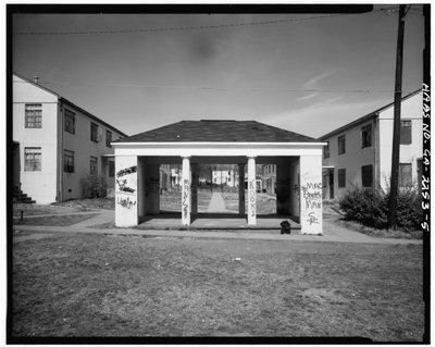 John Hope Homes (Public Housing), Bounded by Larkin, Dora, Spelman Streets & Lane, Atlanta, Fulton County, GA by American Photographer