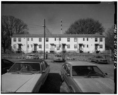 John Hope Homes, Building B-1, 338 Spelman Lane (Originally Leonard Street), Atlanta, Fulton County, GA by American Photographer