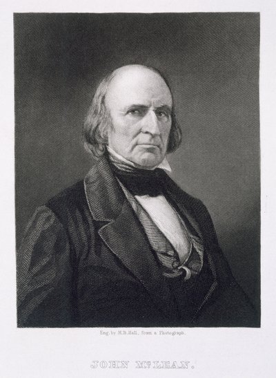 John McLean, engraved by Henry Bryan Hall after a photograph by American Photographer