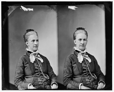 Belva Lockwood, Famous Lawyer and Bicycle Rider by American Photographer
