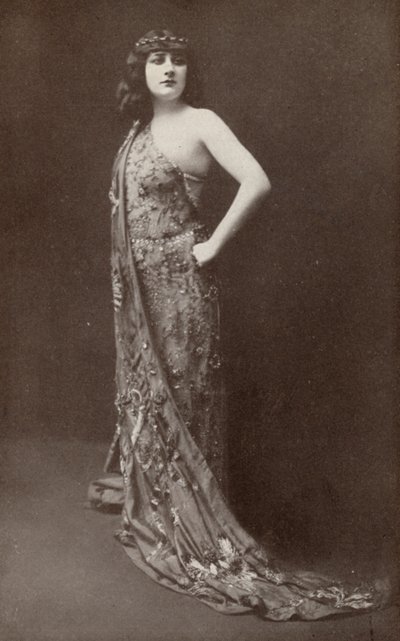 Mary Garden as Salome by American Photographer