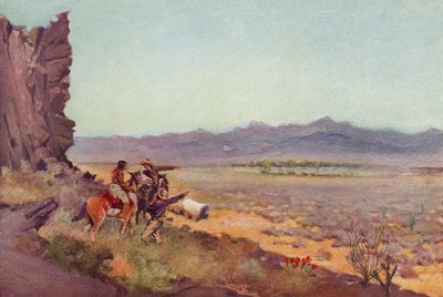 Mirage on the Desert, Arizona by American Photographer