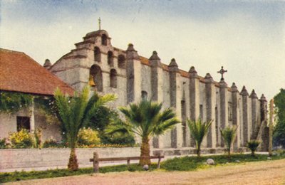 Mission San Gabriel Near Los Angeles by American Photographer