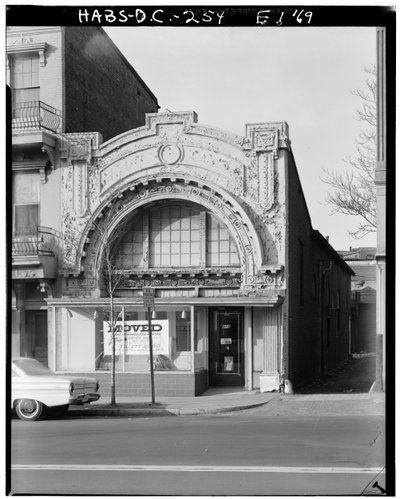 Mount Vernon Theatre, 918 Ninth Street Northwest, Washington, DC, 30th November 1969 by American Photographer