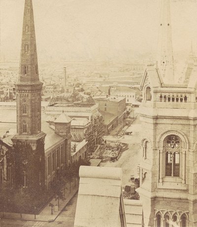 North Broad Street from City Hall from the 