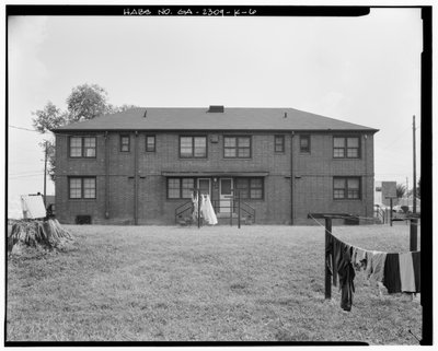 North side - Clark Howell Homes, Building H-1, 253 Mills Street, Atlanta, Fulton County, GA by American Photographer