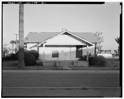 Phoenix Indian School, Cottage, Northeast Corner of Central Avenue & Indian School Road, Phoenix, Maricopa County, AZ by American Photographer