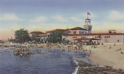 Marianao Bathing Beach by American Photographer