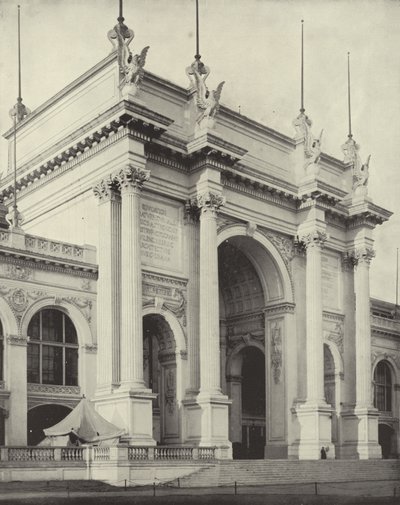 Portal of the Great Manufactures Building by American Photographer