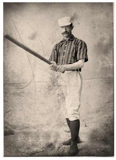 Portrait of Tim Keefe, New York Giants by American Photographer