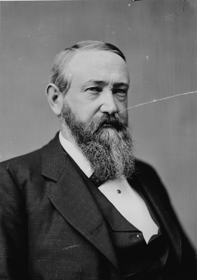 President Benjamin Harrison, c.1870-80 by American Photographer