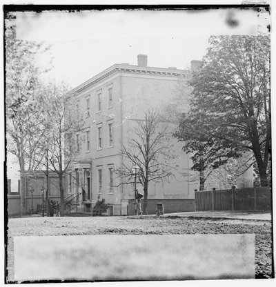 Residence of Jefferson Davis (1201 East Clay Street), Richmond, VA by American Photographer