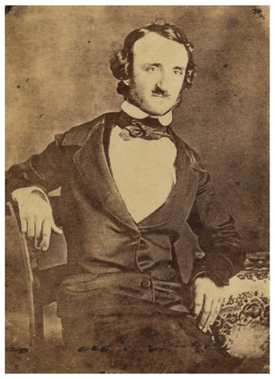 Seated portrait of Edgar Allan Poe, 1876 by American Photographer