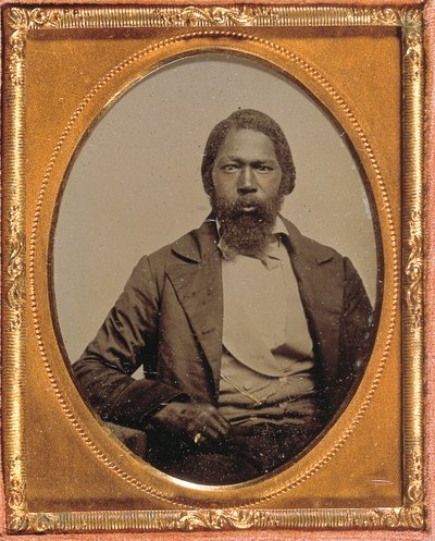 Stoic Man, c.1855 by American Photographer