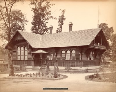 Swedish School House, Centennial Exposition, Philadelphia, 1876 by American Photographer