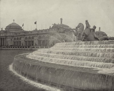 The Circular Cascade and the Sea Horses by American Photographer