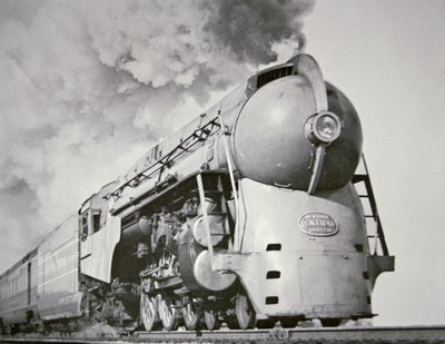 The Empire State Express of the New York Central System in 1938 by American Photographer