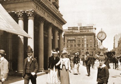 The Fifth Avenue Hotel on Madison Square, New York City, 1896 by American Photographer