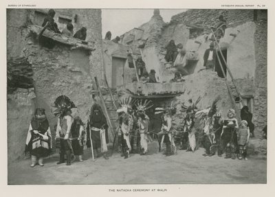 The Natacka Ceremony at Walpi by American Photographer