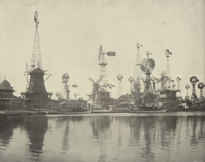 The Picturesque Wind-Mills by American Photographer