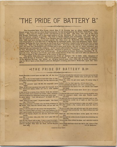 The Pride of Battery B, by Frank H Gassaway by American Photographer
