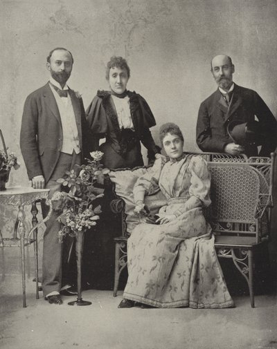 The Princess Eulalia and Escort by American Photographer