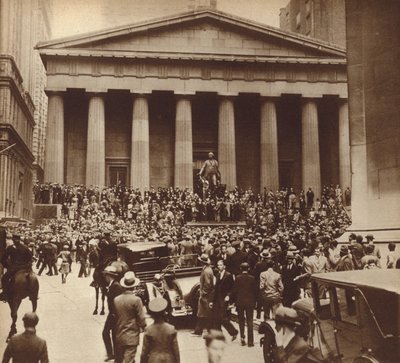 The Wall Street Crash by American Photographer