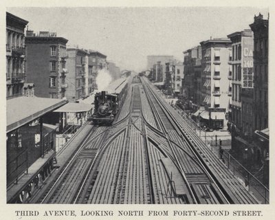 Third Avenue, looking North from Forty-Second Street by American Photographer