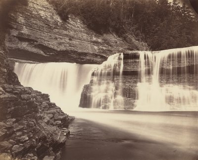 Trenton Falls, New York, c. 1870 by American Photographer