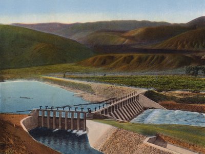 Truckee River Dam, Nevada by American Photographer