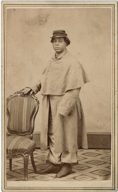 Unidentified African American Woman in Uniform by American Photographer