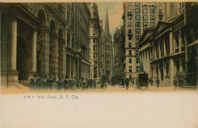 Wall Street, New York City by American Photographer
