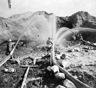 Washing Gold from the Hills, c.1866, from Gems of California Scenery published by Lawrence and Houseworth, 1866 by American Photographer
