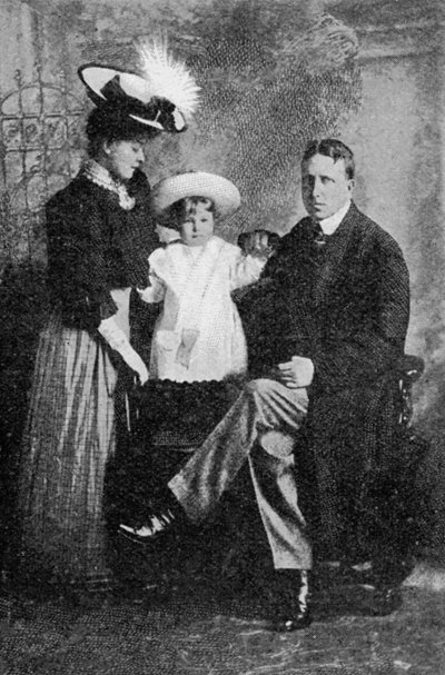 William Randolph Hearst and His Family, published in The Graphic October 27th 1906 by American Photographer