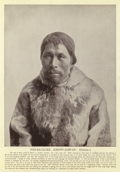 Yoo-Ka-Lucke, Johnny-Jump-Up, Eskimo by American Photographer