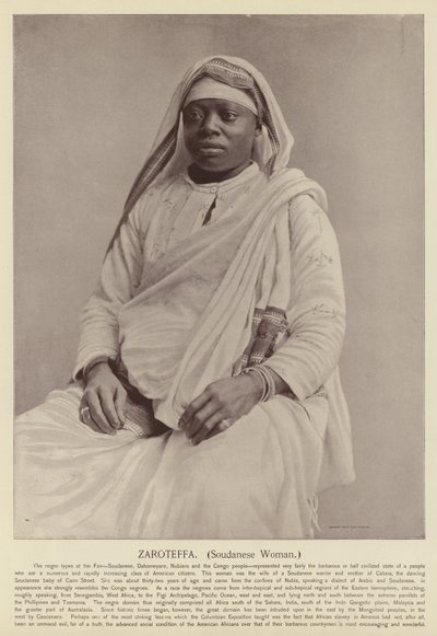 Zaroteffa, Sudanese Woman by American Photographer