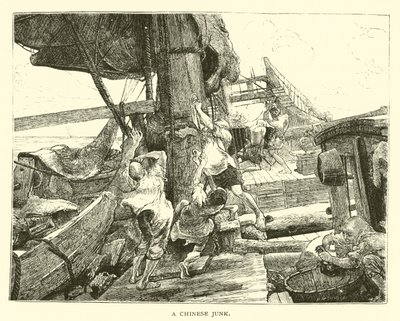 A Chinese Junk by American School