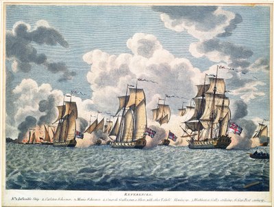 A Description of the Engagement on Lake Champlain by American School