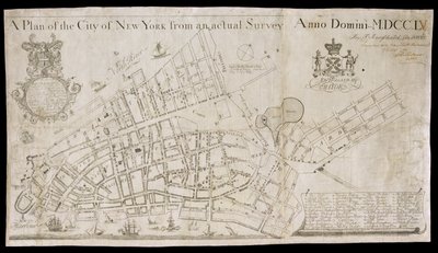 A Plan of the City of New York from an Actual Survey by American School