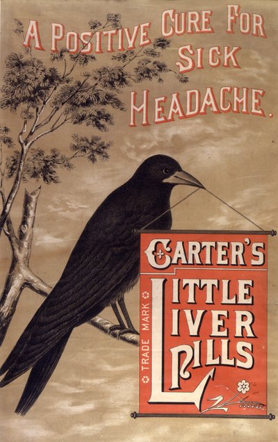 A Positive Cure for Sick Headache, Carters Little Liver Pills by American School