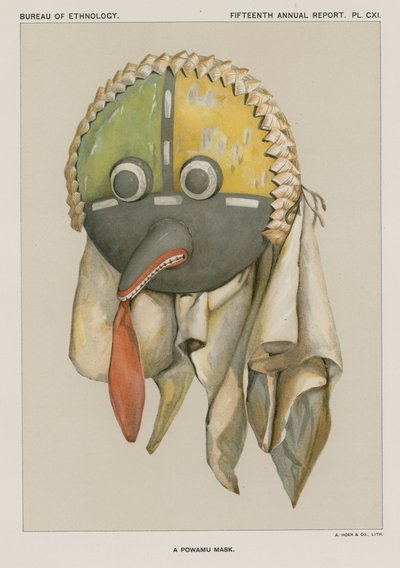 Powamu Mask by American School