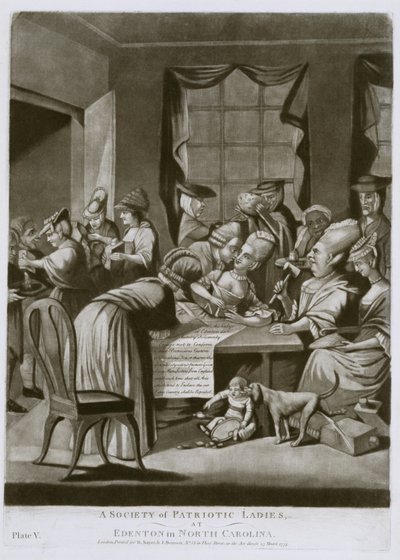 A Society of Patriotic Ladies, at Edenton, in North Carolina by American School