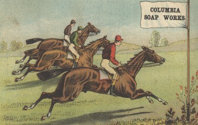 Advertisement for Columbia Soap Works, c.1880 by American School